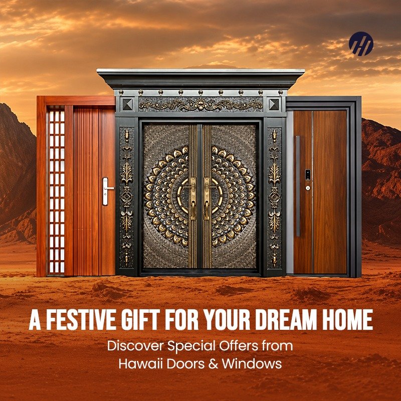 
								Festive offers on steel doors